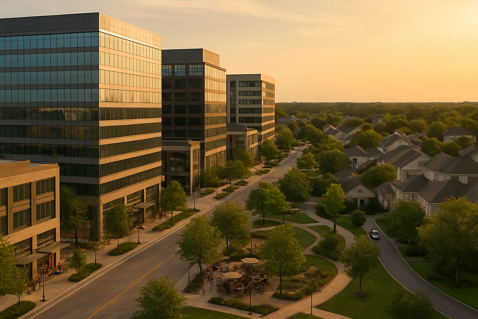 From City to Suburbs: The Evolution of Business Districts in Greater Houston