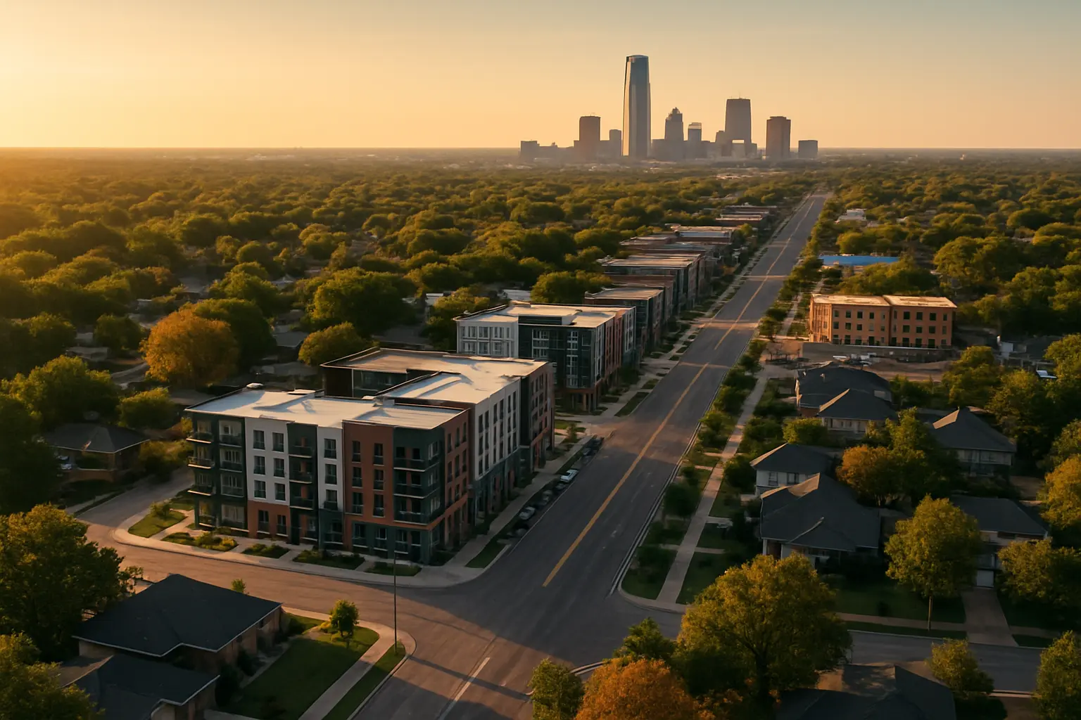 The Urban-Suburban Sweet Spot: Why Edmond to OKC Corridor Is Booming