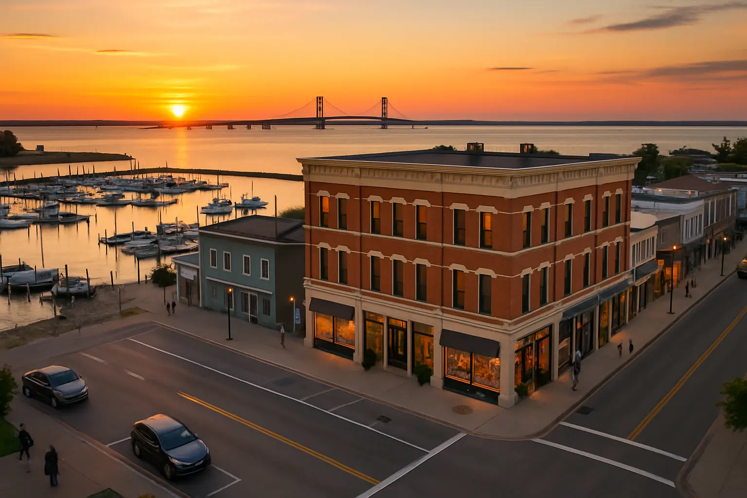 Investment Gold Mine: Saint Ignace's Mixed-Use Properties Offer Year-Round Revenue Potential