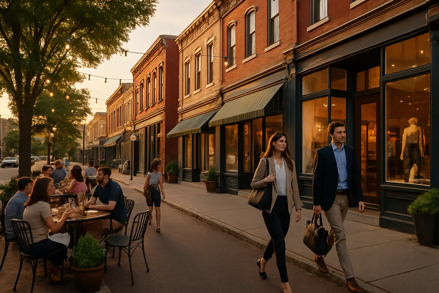 Newtown's Business District Evolution: Where Commerce Meets Community