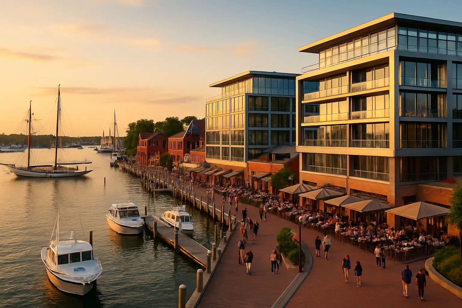 Maritime Meets Modern: Annapolis' Thriving Mixed-Use Developments