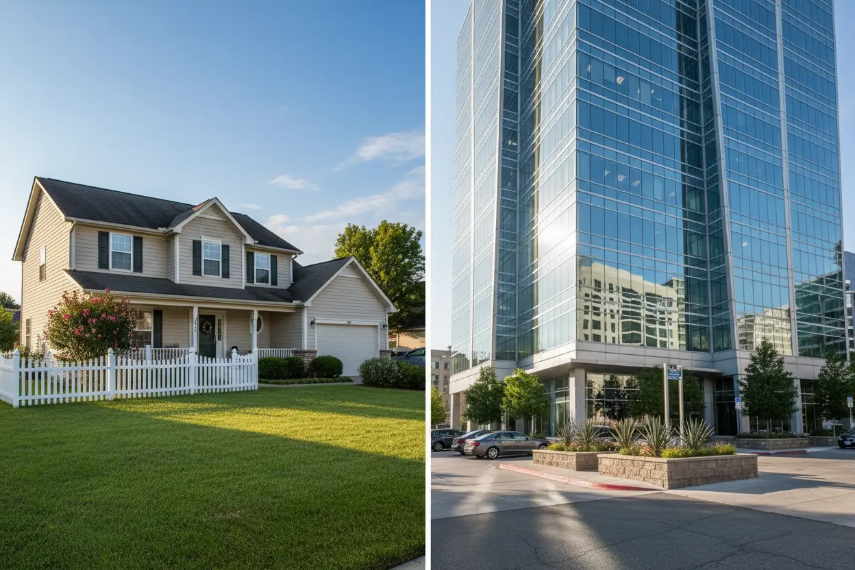 Residential vs. Commercial Real Estate: Choosing Your Investment Path