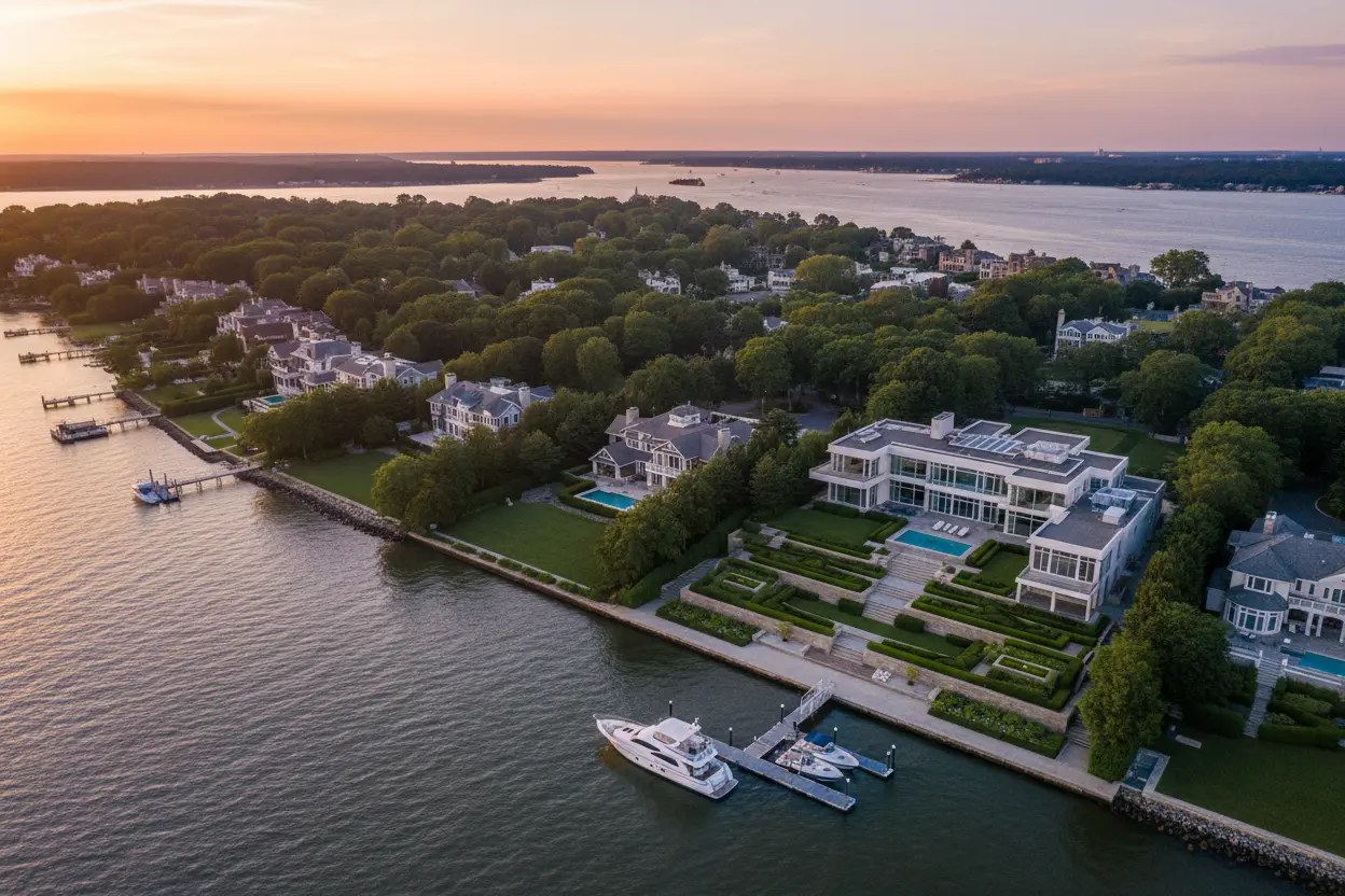 Waterfront Homes and Luxury Properties Across Westchester and Fairfield County