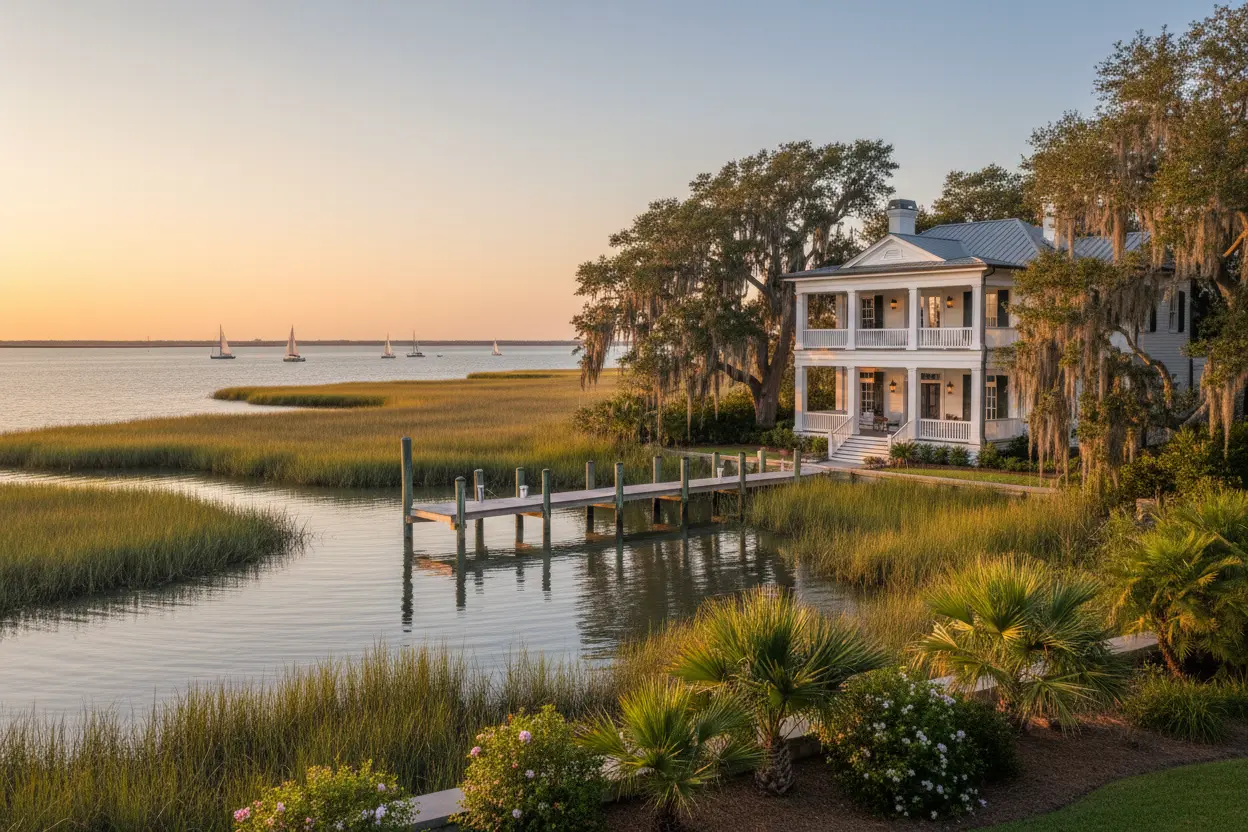 Luxury Waterfront Living in Charleston's Most Sought-After Neighborhoods