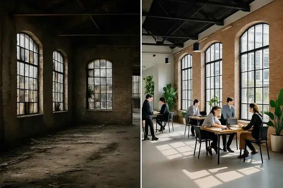 The Rise of Adaptive Reuse: Transforming Obsolete Spaces Into Premium Commercial Assets