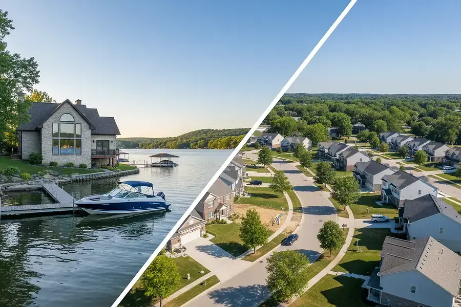 Waterfront Living vs. Inland Homes: Finding Your Perfect Walworth County Property