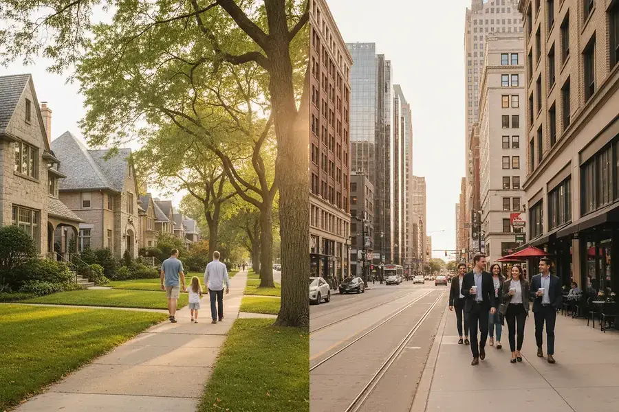 Suburban vs. Urban Living in Metro Detroit: Finding Your Perfect Neighborhood