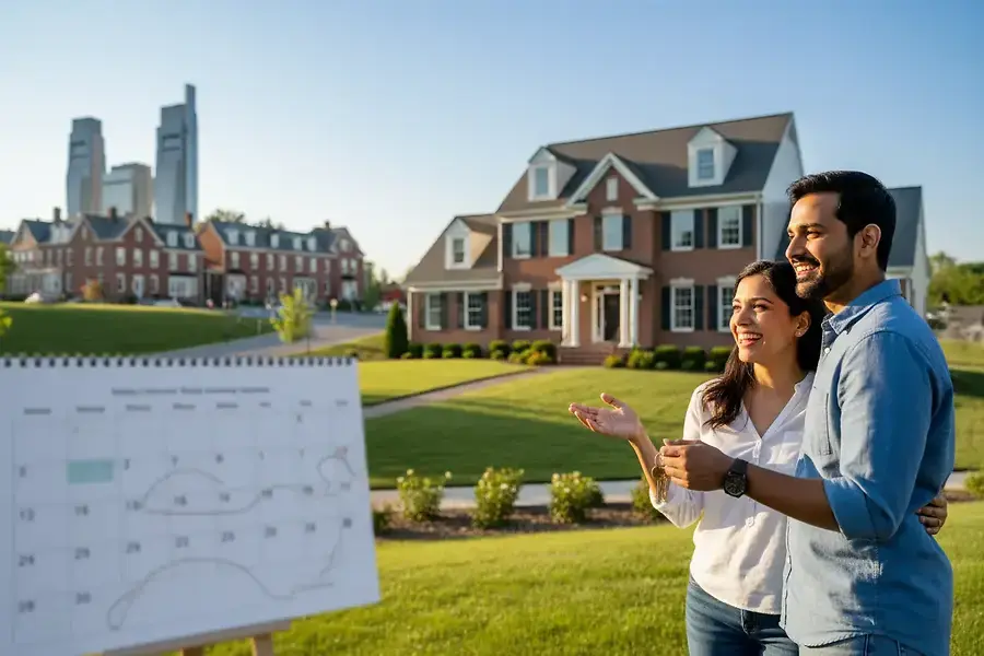 Home Buying Timeline: Philadelphia to Warrington Neighborhoods