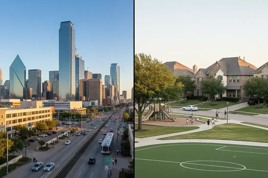 Urban vs Suburban Living: Finding Your Perfect Home in the Dallas-Fort Worth Area